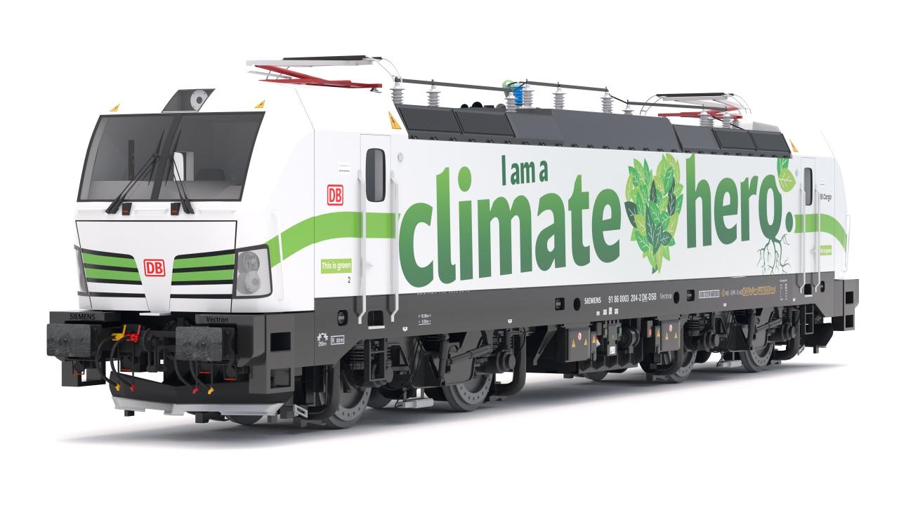Siemens Vectron DB I am Climate Hero Livery 3d models