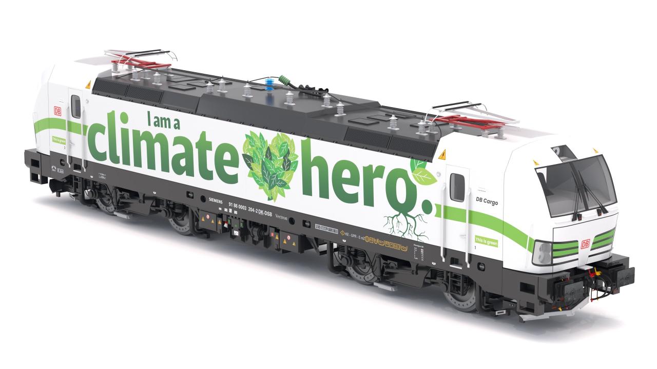 Siemens Vectron DB I am Climate Hero Livery 3d models