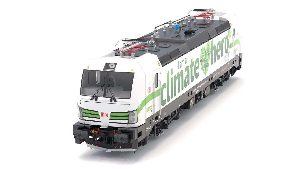 Siemens Vectron DB I am Climate Hero Livery 3d models