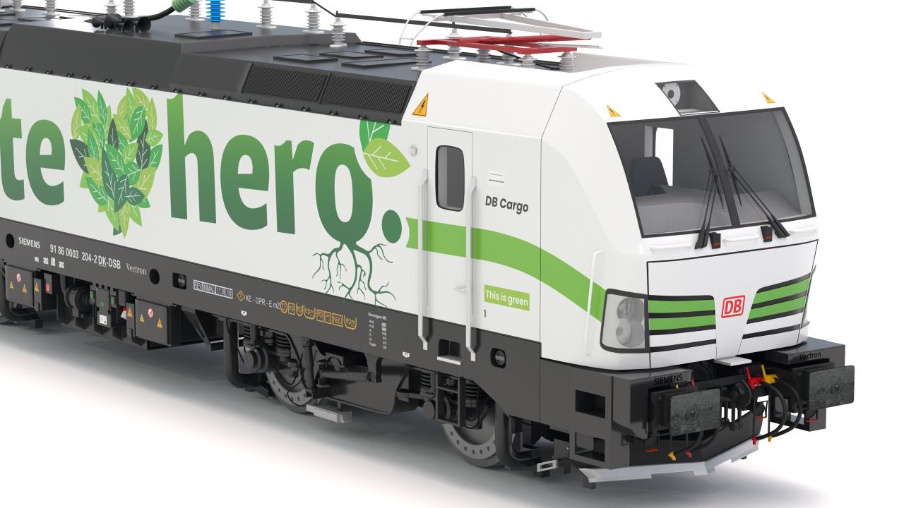 Siemens Vectron DB I am Climate Hero Livery 3d models