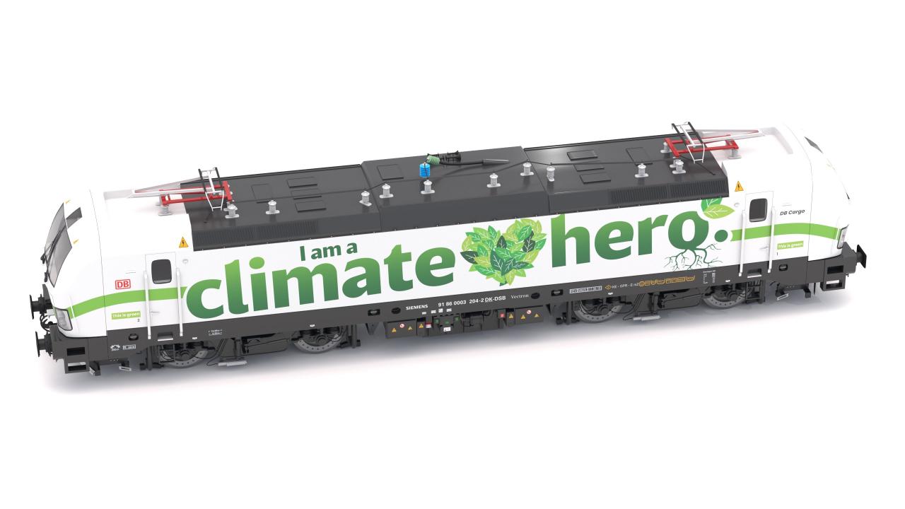Siemens Vectron DB I am Climate Hero Livery 3d models