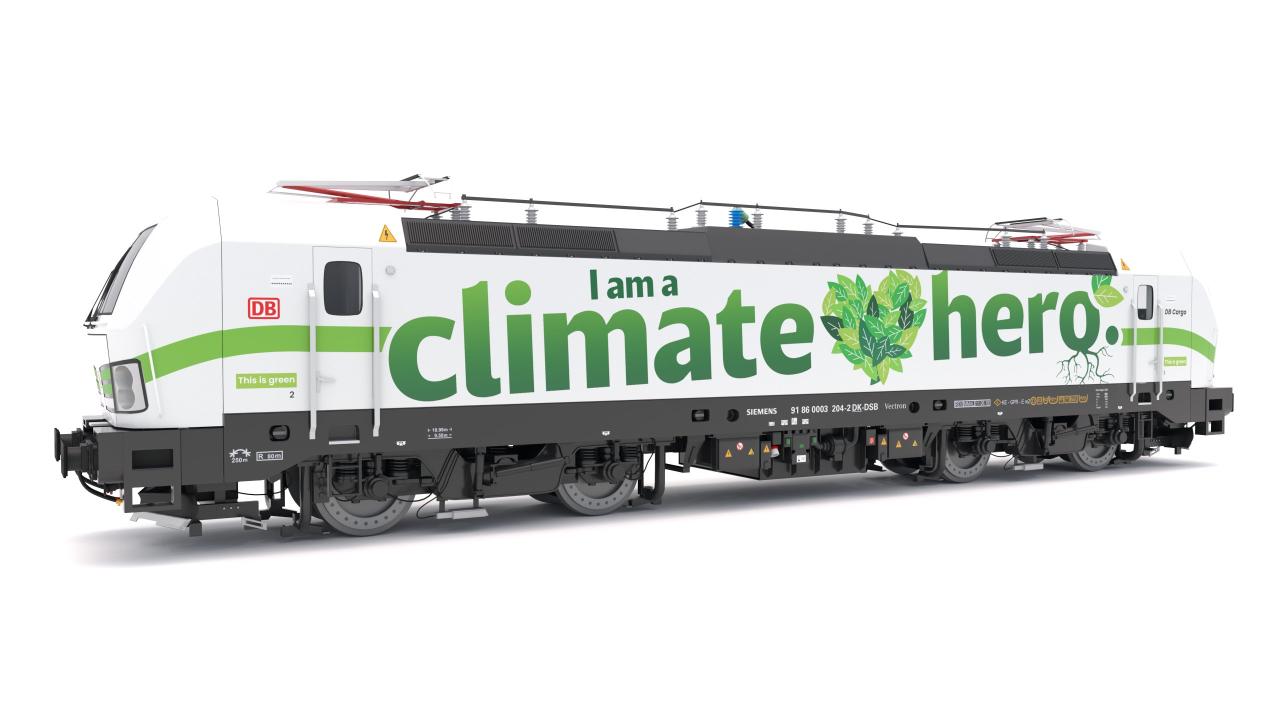 Siemens Vectron DB I am Climate Hero Livery 3d models