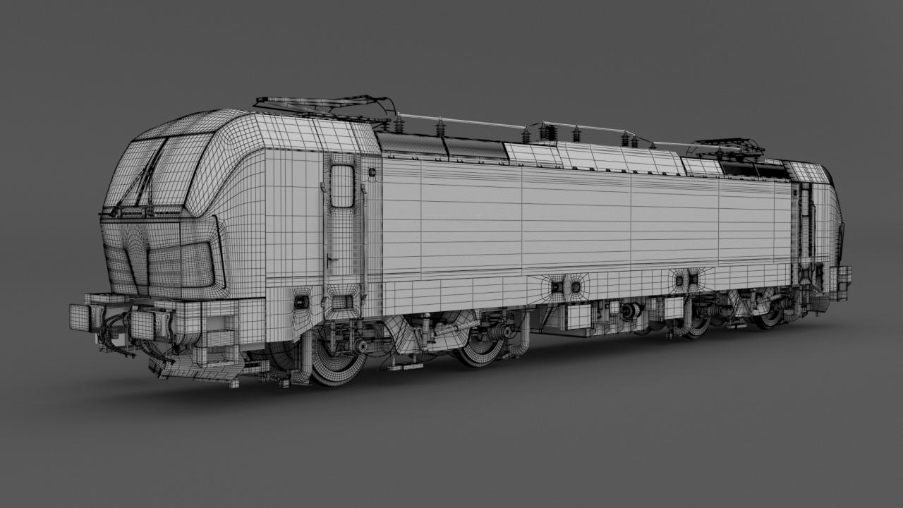 Siemens Vectron DB I am Climate Hero Livery 3d models