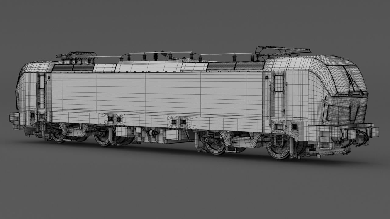 Siemens Vectron DB I am Climate Hero Livery 3d models