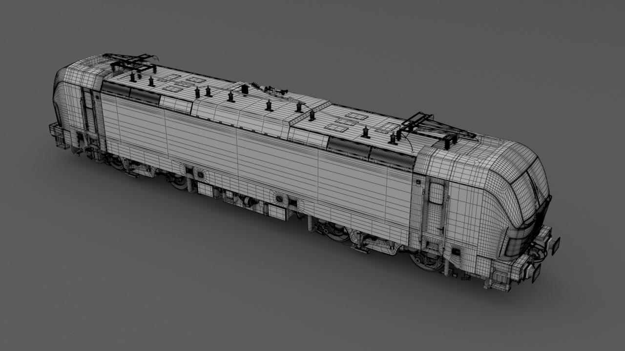 Siemens Vectron DB I am Climate Hero Livery 3d models