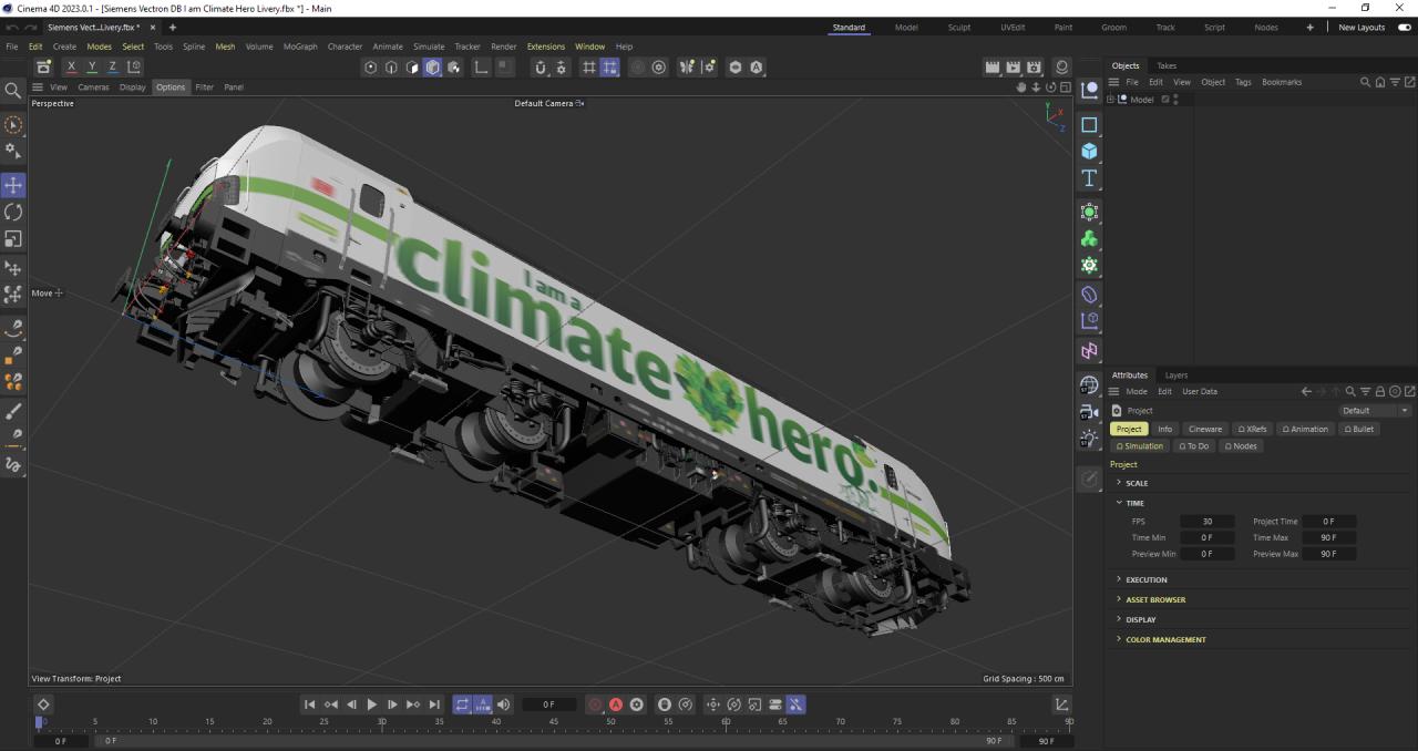 Siemens Vectron DB I am Climate Hero Livery 3d models