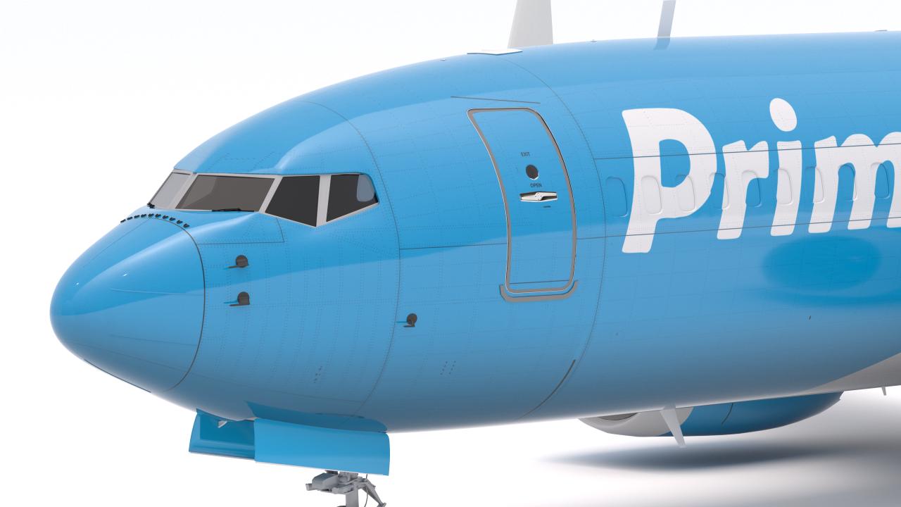Boeing 737-800 MAX Prime Air Amazon 3d models