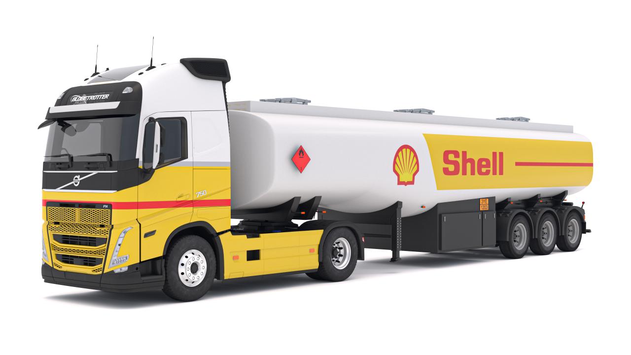 SHELL Truck Fuel Collection 3d models