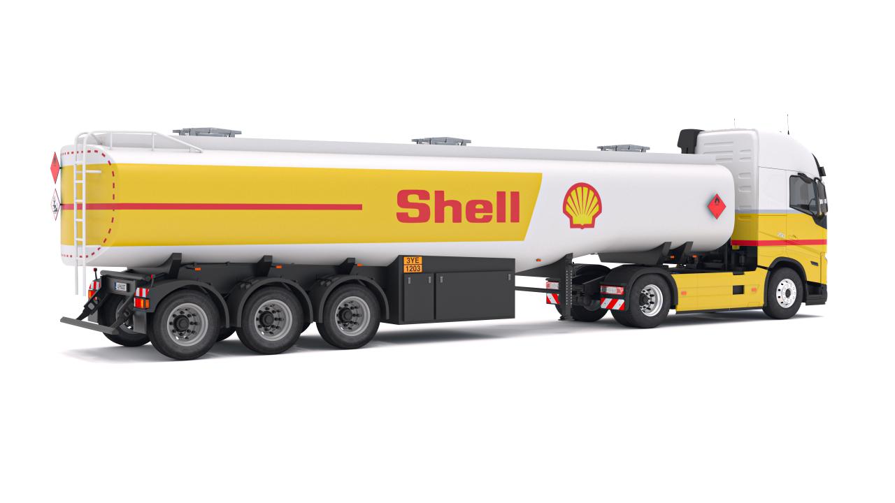 SHELL Truck Fuel Collection 3d models