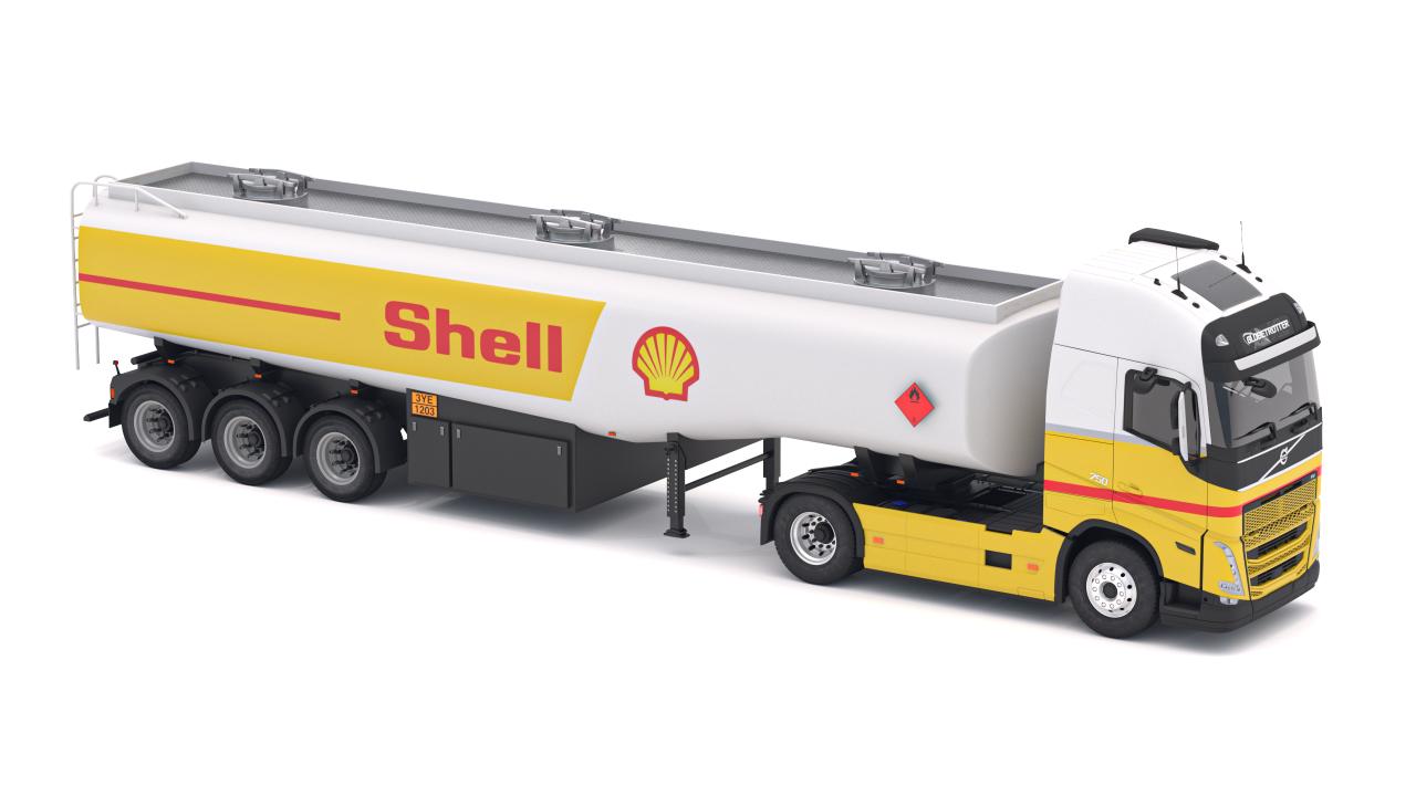 SHELL Truck Fuel Collection 3d models