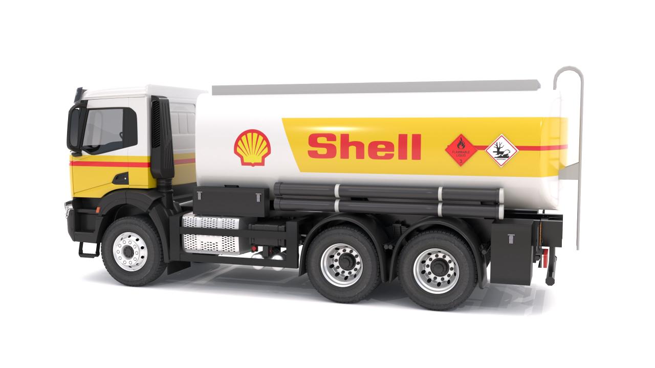 SHELL Truck Fuel Collection 3d models