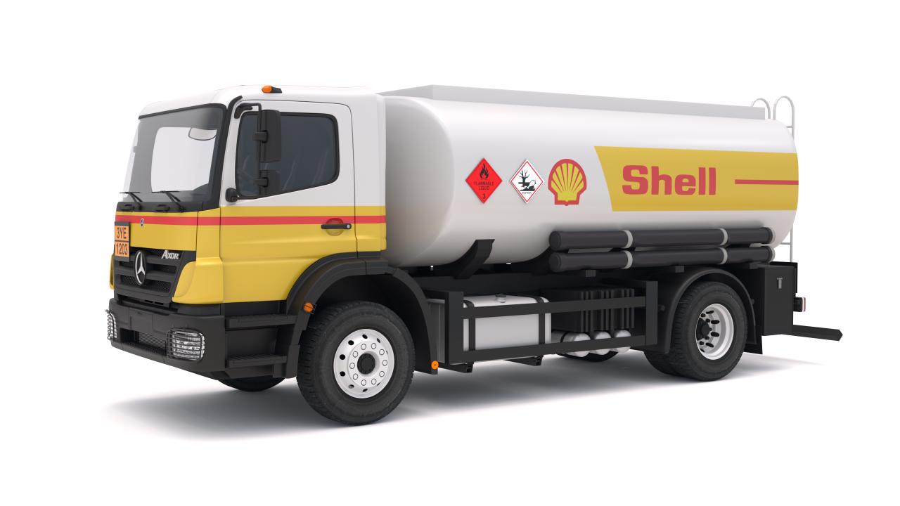 SHELL Truck Fuel Collection 3d models