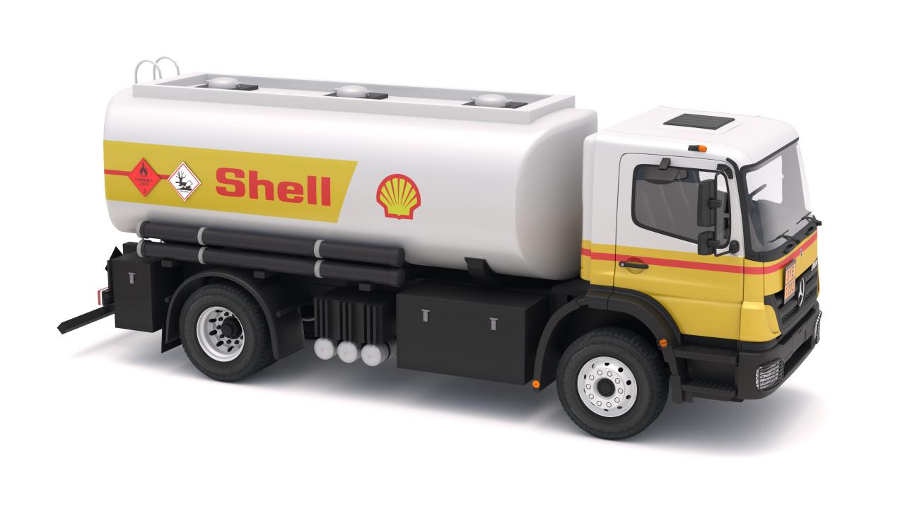 SHELL Truck Fuel Collection 3d models