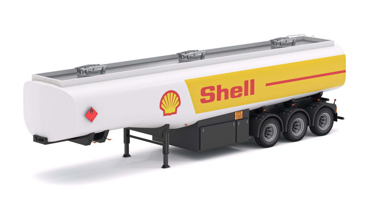 SHELL Truck Fuel Collection 3d models