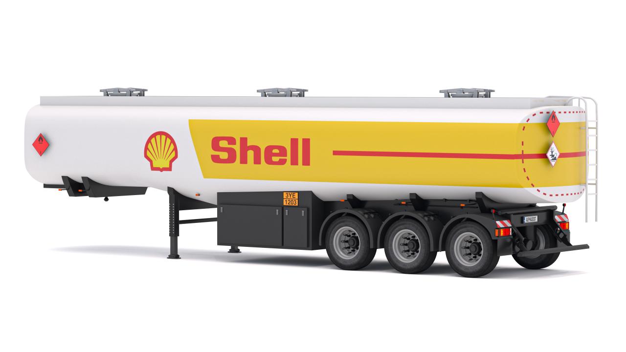 SHELL Truck Fuel Collection 3d models