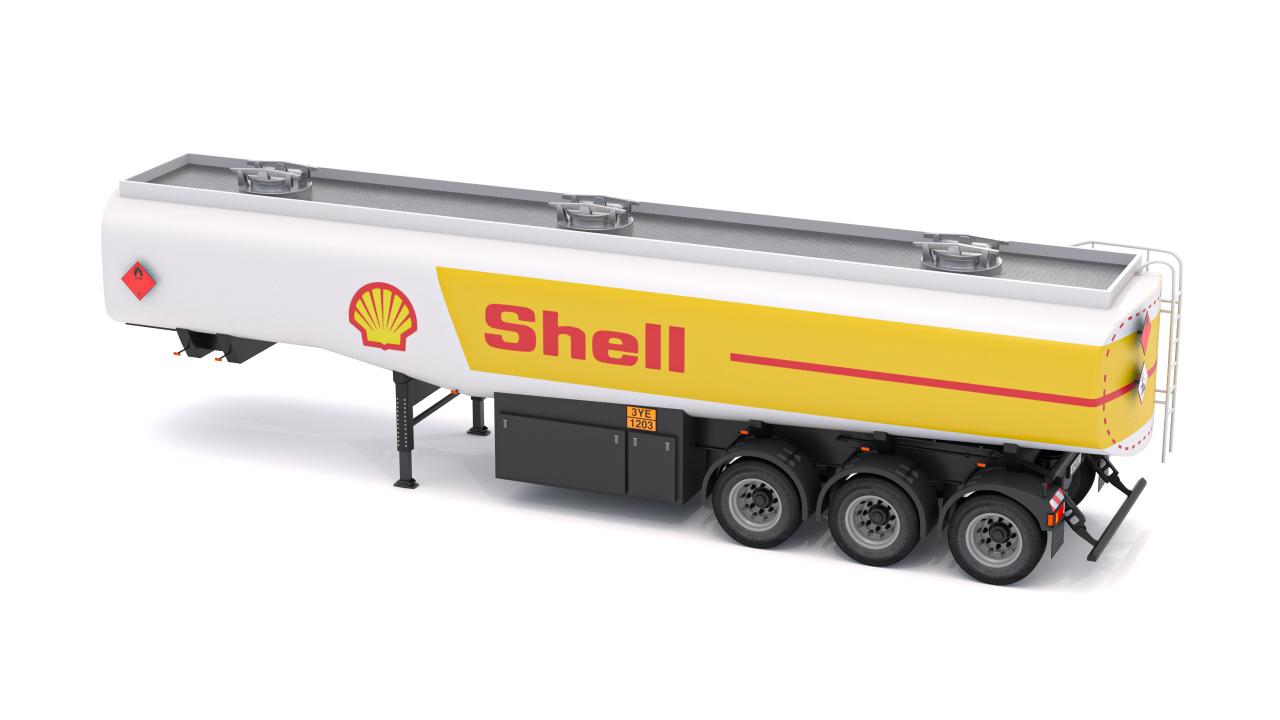 SHELL Truck Fuel Collection 3d models