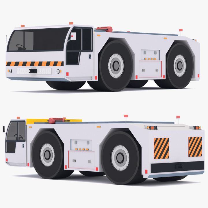 Aircraft Towing Tractor 3d models