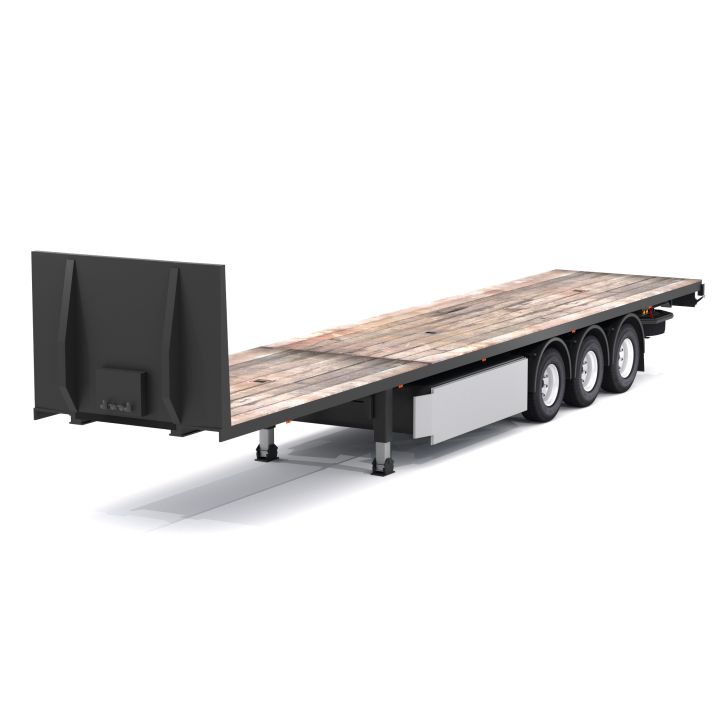 Industrial Trailer 3d models